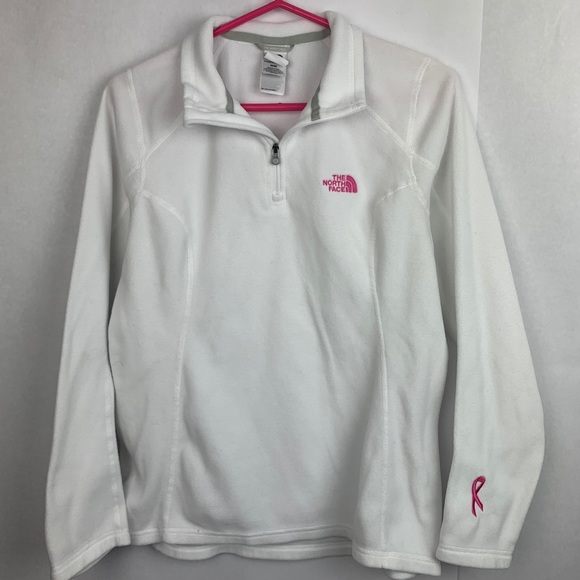 The North Face Sweaters - THE NORTH FACE Women Breast Cancer 1/4 zip sz M